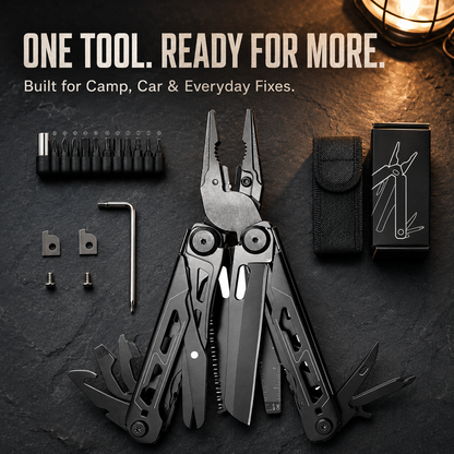 🎉 2026 Sale — Over 31,000 Sold! 🔧 12-in-1 Multifunction Pliers – Stainless Steel, Spring-Action & Safety Lock – Camping, Repairs, and Everyday Carry 🧰